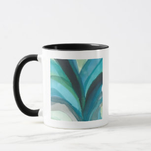 Mug Big Blue Leaf I