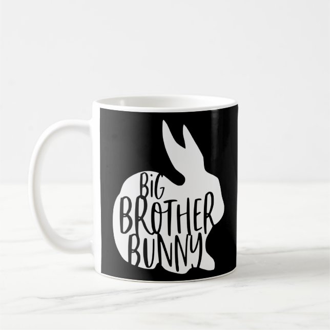 Mug Big Brother Bunny Hommes garçons gosses mignonette (Gauche)