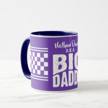 Big Daddy avec votre nom en texte blanc sur fond v