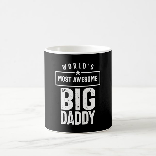 Mug Big Daddy le plus génial au monde | Père Grandfath (Centre)