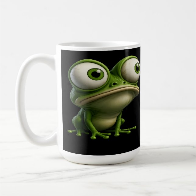 Mug Big-Eyed Cartoon Frog (Gauche)