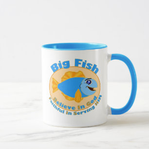 Mug Big Fish Croyez en Dieu