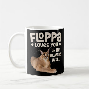 Mug Big Floppa Caracal Chat Mème Floppa Vous Aime He A