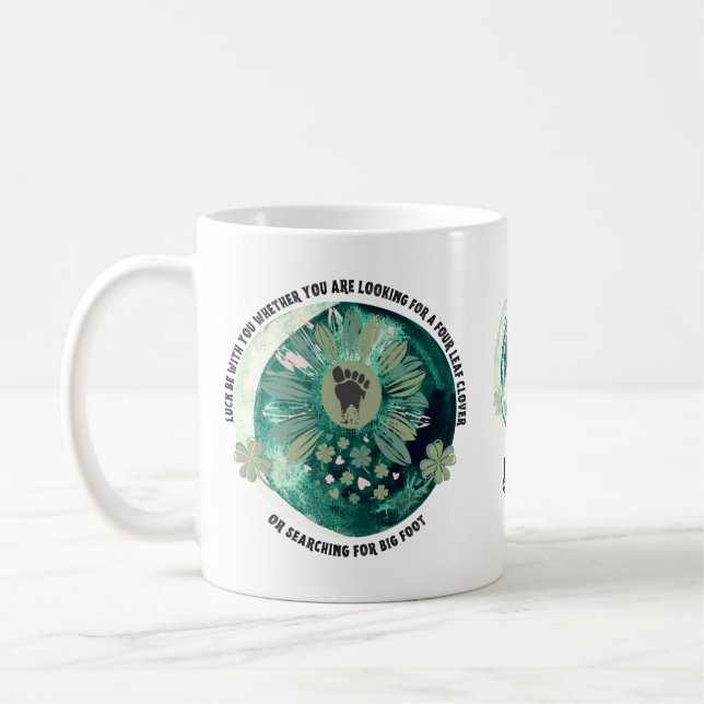 Mug Big Foot Lucky St. Patrick's Day (Gauche)