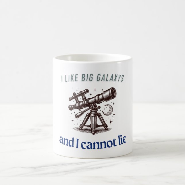 Mug Big Galaxys Blague sur l'espace (Centre)