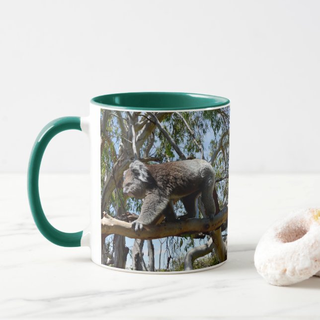 Mug Big Homme Australian Koala Bear, (Avec donut)