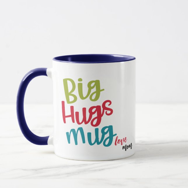 Mug Big Hugs Coffee Mug, Mignonne cadeau pour noël (Gauche)