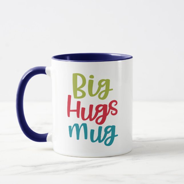 Mug Big Mug, mignon Big Hugs Fête des mères Cadeau de  (Gauche)