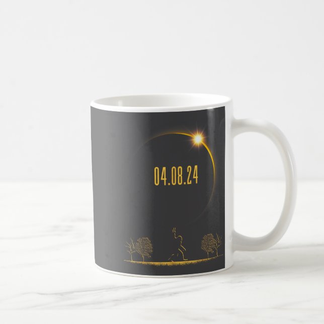 Mug Bigfoot 04.08.24 Éclipse Solaire Totale 2024  (Droite)