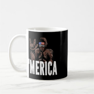 Mug Bigfoot 4 juillet Fête de l'indépendance américain