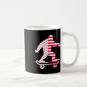 Mug Bigfoot America Drapeau Skateurs Planche à roulett