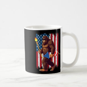 Mug Bigfoot Fireworks 4 juillet Sasquatch American U