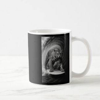 Mug Bigfoot Funny Surfant Sur La Planche De Surf Selfi