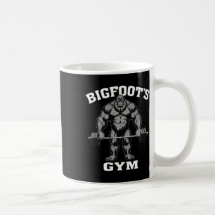 Mug Bigfoot Gym Funny Sasquatch Bodybuilding Weightlif