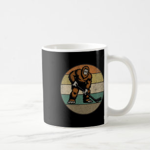 Mug Bigfoot Hockey Rétro Vintage 70s Sasquatch Hockey