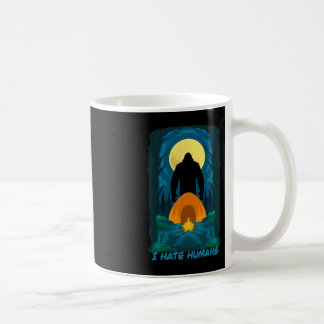 Mug Bigfoot Je Déteste Les Humains Et Vous Devriez Aus