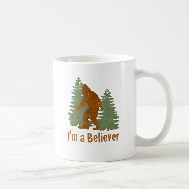 Mug Bigfoot - Je suis un croyant (Droite)