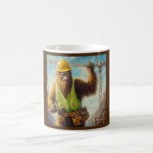 Mug Bigfoot le travailleur du bâtiment