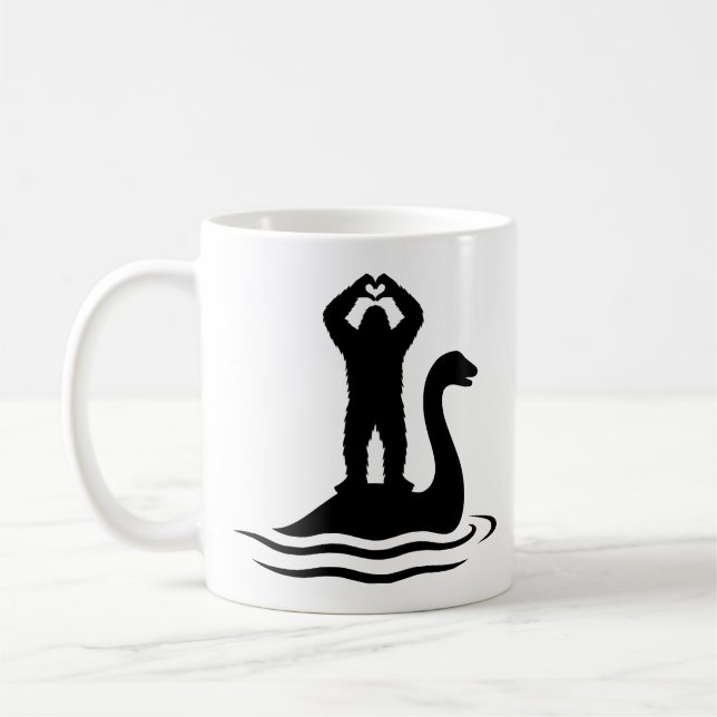 Mug Bigfoot Monstre du Loch Ness (Gauche)