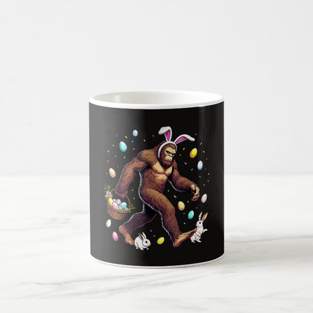 Mug Bigfoot Pâques drôle Sasquatch (Centre)