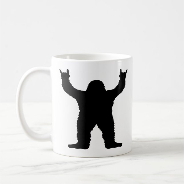 Mug Bigfoot Rock On  (Gauche)