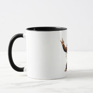 Mug Bigfoot Sasquatch Cornes de Diable Noël 2026 Rock