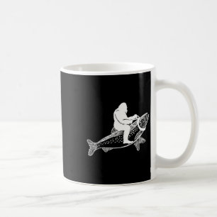 Mug Bigfoot Sasquatch pêche à la mouche truite pêcheur