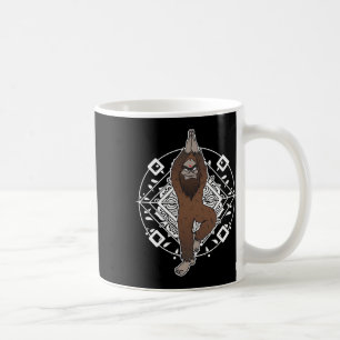Mug Bigfoot Sasquatch Yeti Yoga Méditation Cadeau Drôl