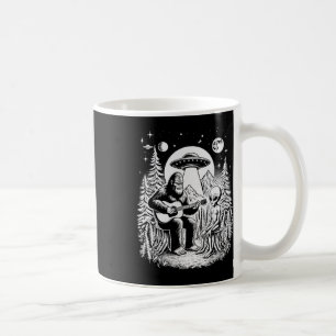 Mug Bigfoot Ufo Alien autour du feu de camp Nature Ran
