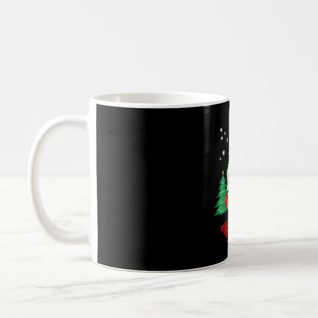 Mug Bigfoot Yeti Sasquatch Noël Croire Noël (Gauche)