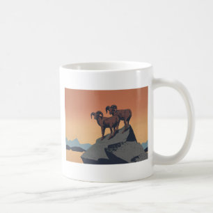 Mug Bighorn Sheep American West Wildlife