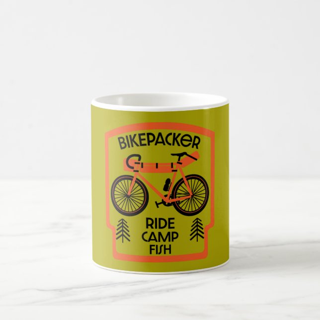 Mug Bikepacker Poisson Et Camp (Centre)