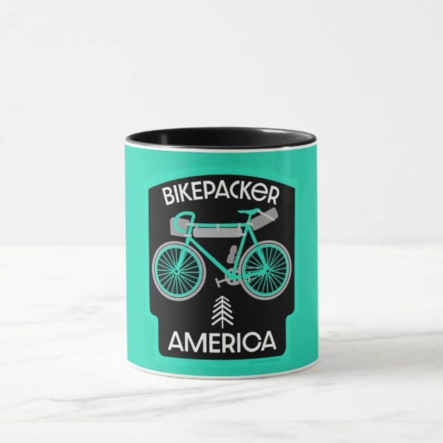 Mug Bikepacking Amérique (Centre)