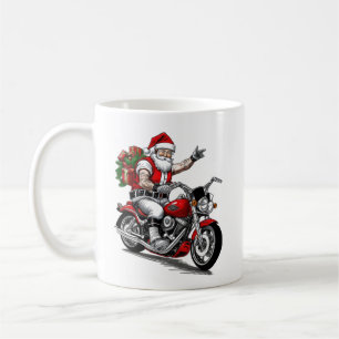 Mug Biker Santa Claus