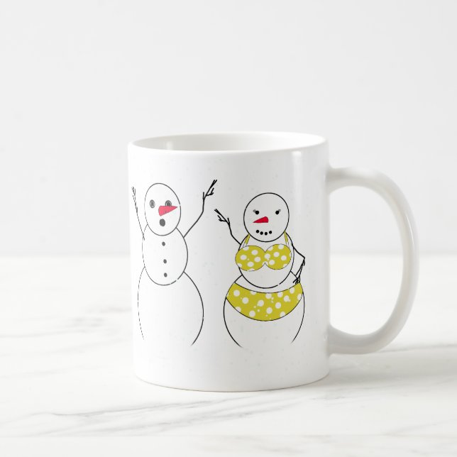 Mug Bikini Time Bonhommes de neige (Droite)