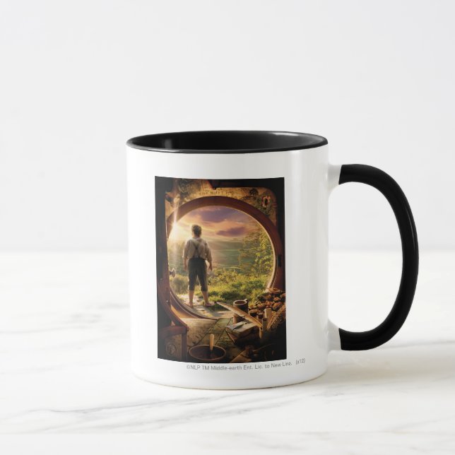 Mug BILBO BAGGINS™ Retour dans le collage de shire (Droite)