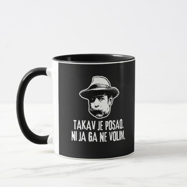 Mug Bili Piton Tel Est Le Travail  (Gauche)