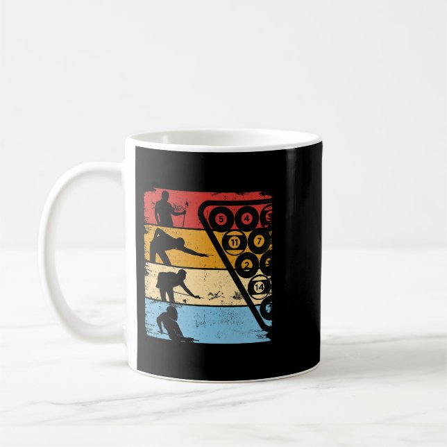 Mug Billard billard billard billard billard rétro Bill (Gauche)