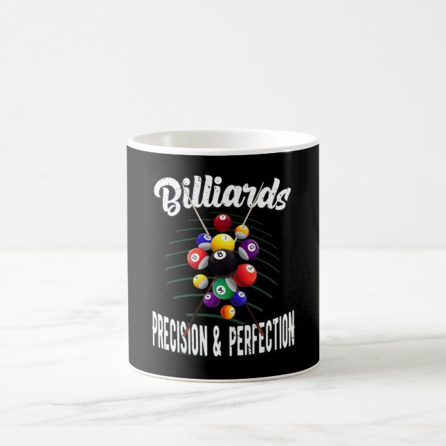 Mug Billard Billard Billard vintage 8 balles (Centre)