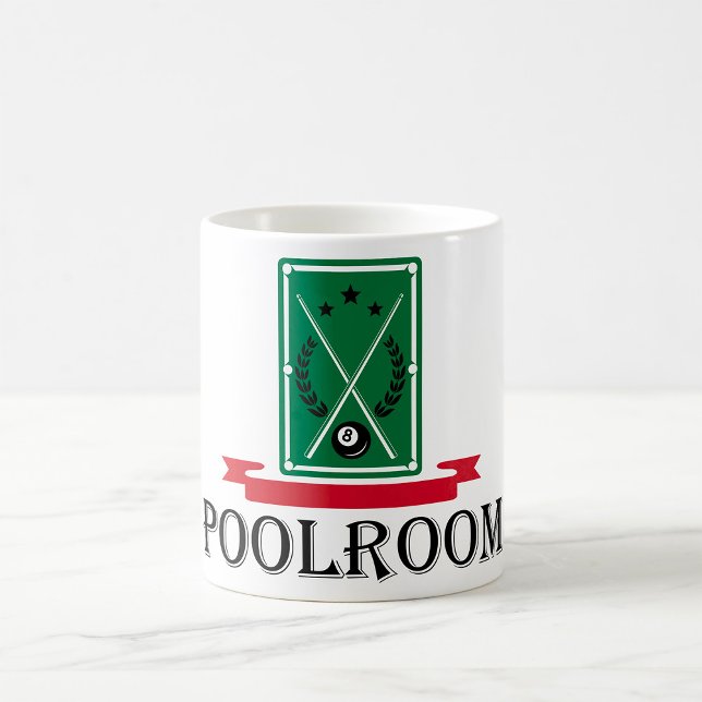 Mug Billard Classique 8 Ball (Créateur téléchargé)