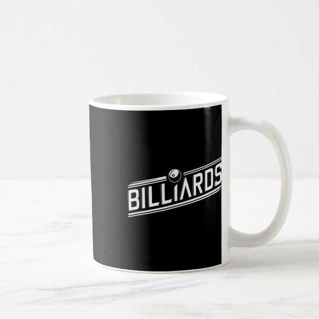 Mug "billard" - Design élégant (Droite)