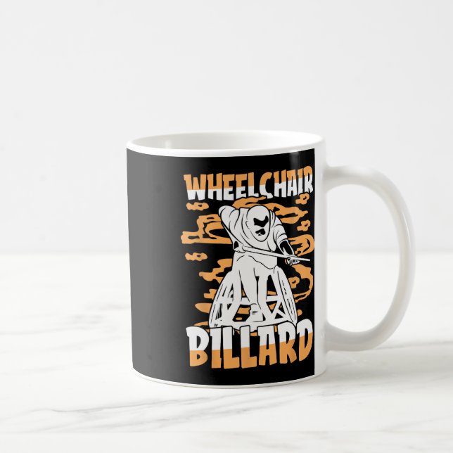 Mug Billard Fauteuil roulant - Table 9 Ll Pool (Droite)