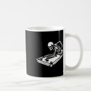 Mug Billard squelette billard snooker de la piscine d'