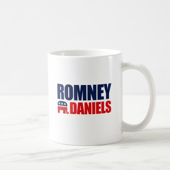 MUG BILLET 2012 DE DANIELS DE ROMNEY (Droite)