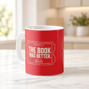 Mug Billet de Cinéma Le Livre Était Meilleur