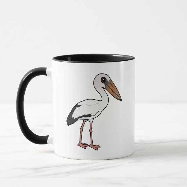 Mug Billet d'ouverture asiatique Birdorable (Gauche)