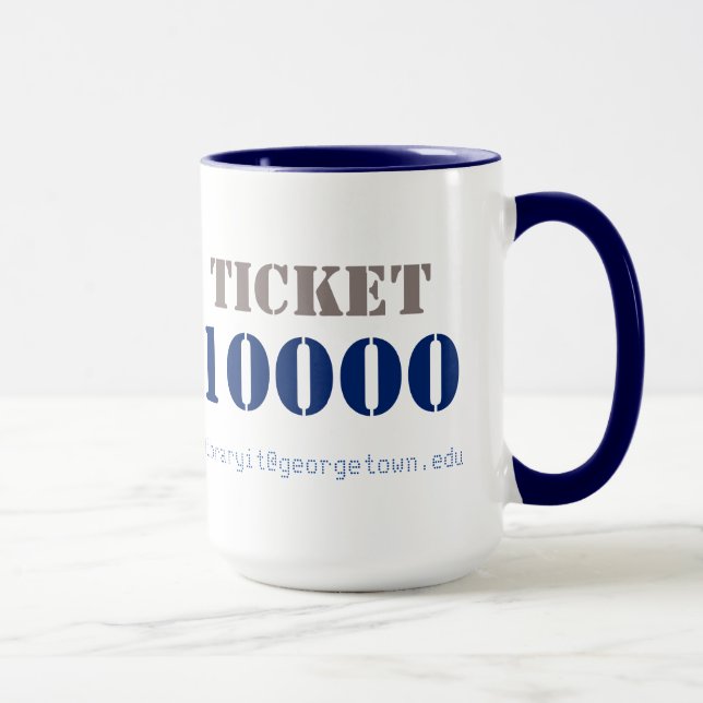 Mug Billet du LIT 10K (Droite)