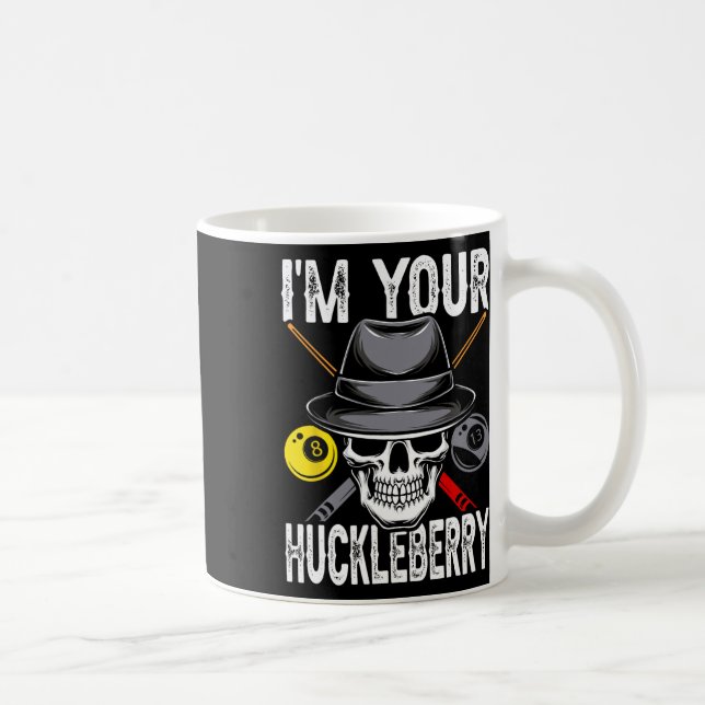 Mug Billiard Billiards Pool Im Votre Huckleberry Drôle (Droite)