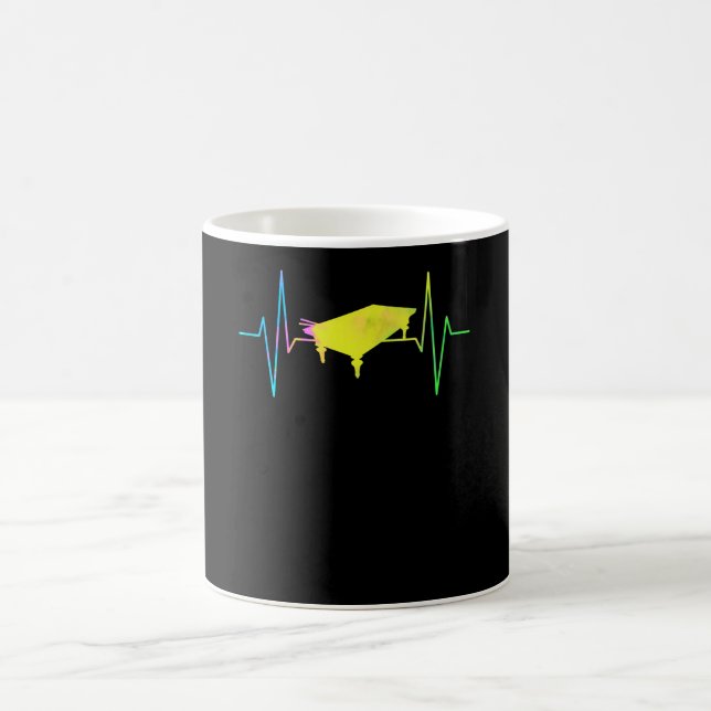Mug Billiard Table Heartbeat (Centre)