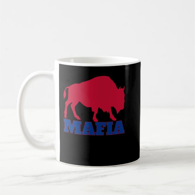 Mug Bills Mafia Grand cadeau Buffalo Football Sports B (Gauche)